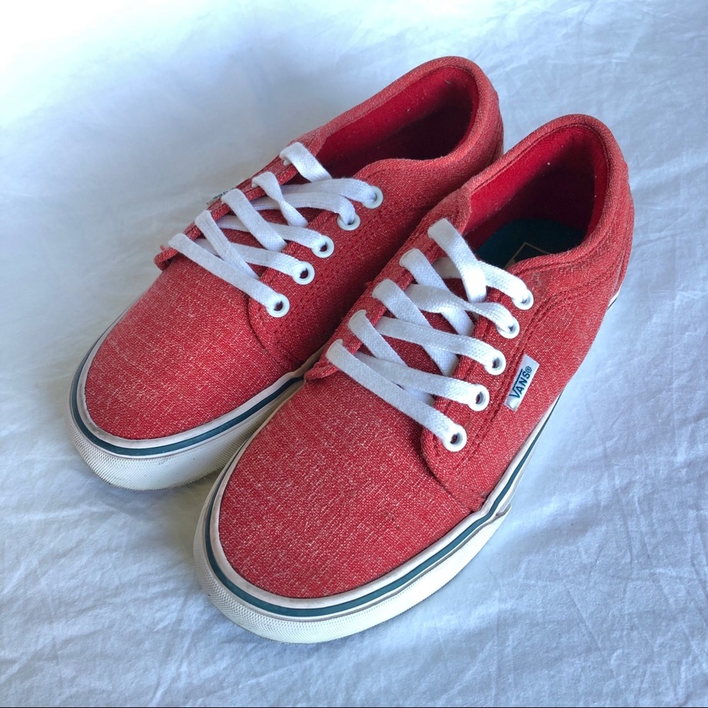 Vans Chukka Low Red Canvas